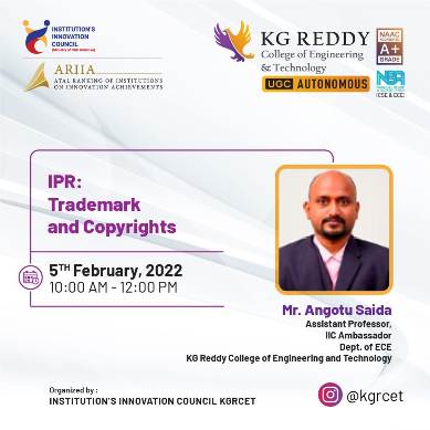 Trademark and Copyrights event