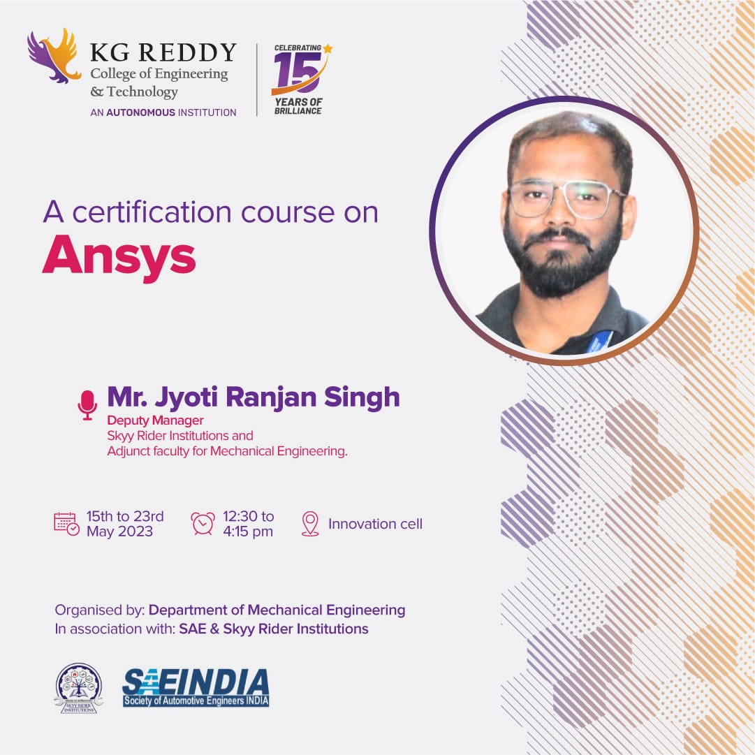 Certification course on Ansys